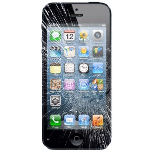 Разбит экран на айфон 5. Возможен ли ремонт?